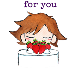 Urara-chan & Lala's Fluffy Everyday sticker #599690