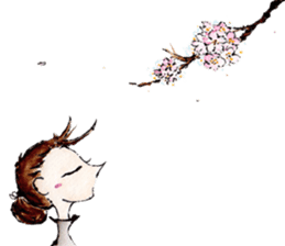 Urara-chan & Lala's Fluffy Everyday sticker #599698