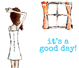 Urara-chan & Lala's Fluffy Everyday sticker #599700