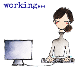 Urara-chan & Lala's Fluffy Everyday sticker #599705