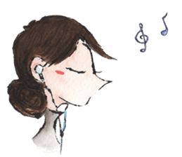 Urara-chan & Lala's Fluffy Everyday sticker #599706