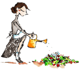 Urara-chan & Lala's Fluffy Everyday sticker #599708