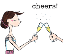 Urara-chan & Lala's Fluffy Everyday sticker #599720