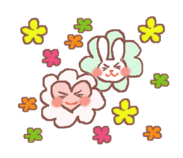 Rabbit Meechan with Heart Miichan sticker #600122