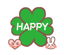 Rabbit Meechan with Heart Miichan sticker #600132