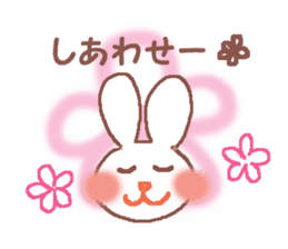 Rabbit Meechan with Heart Miichan sticker #600137