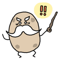 Potatoes grampa English version sticker #600456