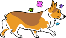 Welsh Corgi sticker #600755