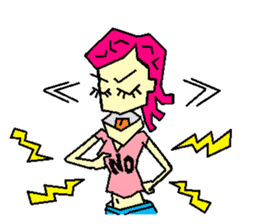 Lady LUCA sticker #601004