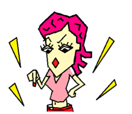 Lady LUCA sticker #601007