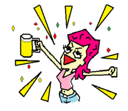 Lady LUCA sticker #601008