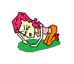 Lady LUCA sticker #601009