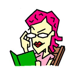 Lady LUCA sticker #601012