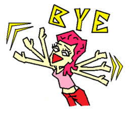 Lady LUCA sticker #601014