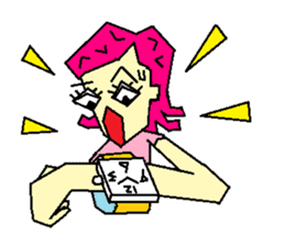 Lady LUCA sticker #601015