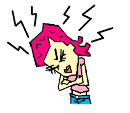 Lady LUCA sticker #601020