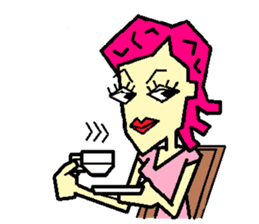 Lady LUCA sticker #601025