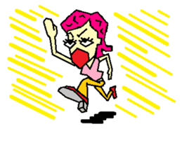 Lady LUCA sticker #601026