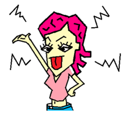 Lady LUCA sticker #601027