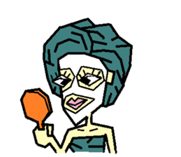 Lady LUCA sticker #601029