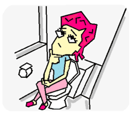 Lady LUCA sticker #601032