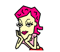 Lady LUCA sticker #601033