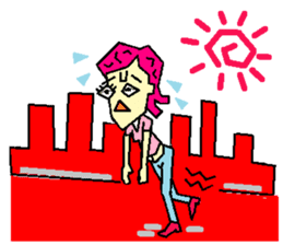 Lady LUCA sticker #601036