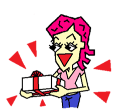 Lady LUCA sticker #601039