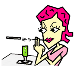 Lady LUCA sticker #601041