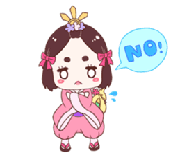 Okame and Parakeet sticker #601400