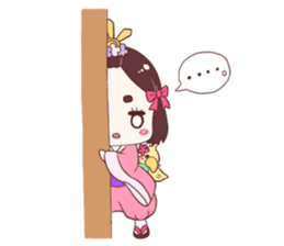 Okame and Parakeet sticker #601410