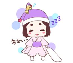 Okame and Parakeet sticker #601417