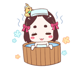 Okame and Parakeet sticker #601419