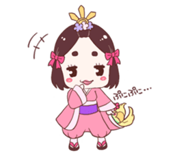 Okame and Parakeet sticker #601431