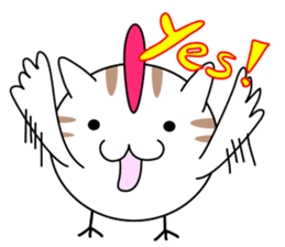 PIYONEKO(cat&bird) sticker #601631