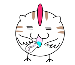 PIYONEKO(cat&bird) sticker #601649