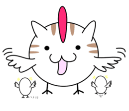 PIYONEKO(cat&bird) sticker #601665