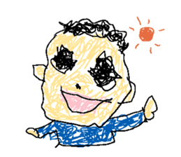 Child's graffiti sticker #601893