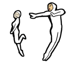 Mojio & Mojiko (big typography) sticker #602522