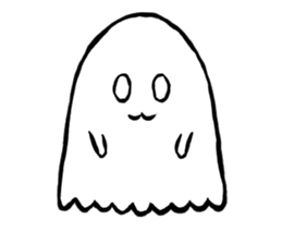Cutie Ghost's daily life sticker #602554