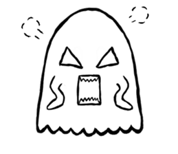 Cutie Ghost's daily life sticker #602555