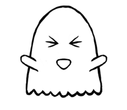 Cutie Ghost's daily life sticker #602557