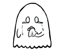 Cutie Ghost's daily life sticker #602558