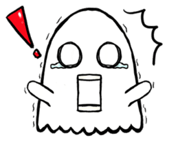 Cutie Ghost's daily life sticker #602559