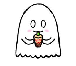 Cutie Ghost's daily life sticker #602568