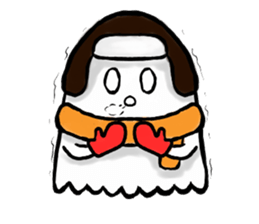 Cutie Ghost's daily life sticker #602570