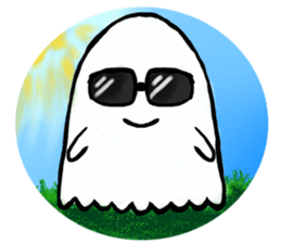 Cutie Ghost's daily life sticker #602572