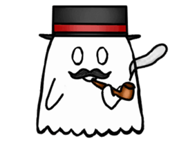 Cutie Ghost's daily life sticker #602575