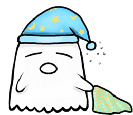 Cutie Ghost's daily life sticker #602582