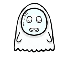 Cutie Ghost's daily life sticker #602587